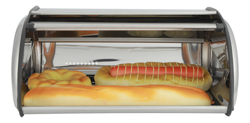 Panera Para Almacenamiento De Cocina, Simple, De Acero Inoxi