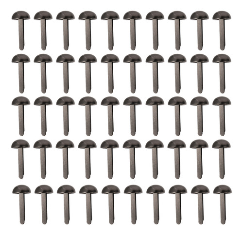 Mini Clavos En Forma De Hongo Con Dos Pies Redondos, 50 Unid