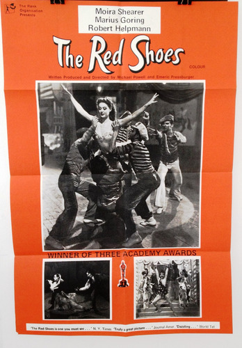 Afiche Cine Original -  The Red Shoes