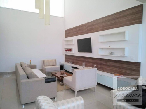 Imagem 6 de 30 de Sobrado Com 3 Dormitórios, 371 M² - Venda Por R$ 2.000.000,00 Ou Aluguel Por R$ 13.000,00/mês - Condomínio Residencial Giverny - Sorocaba/sp - So0110