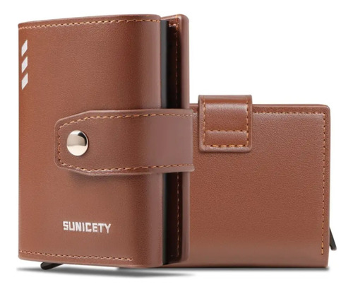 Billetera Tarjetero Sunicety S3039 Anti Magnético Rfid 