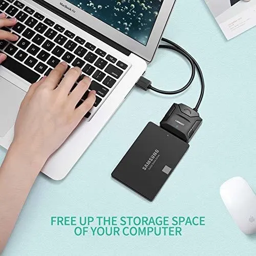 Convertidor De Cable Ugreen Usb 3.0 A Sata Adapter Soporta U