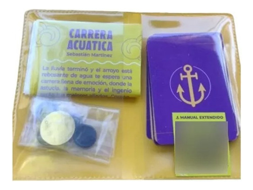 Carrera Acuatica Juego Cartas Barcos 2 Jugadores Gg Juegos