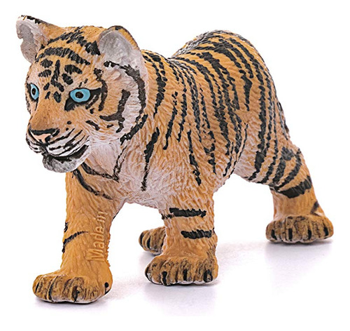 Figura De Animal Schleich Vida Salvaje Cachorro De Tigre Color Del Pelaje