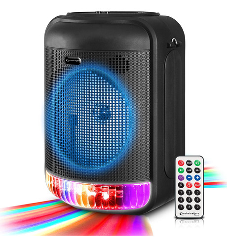 Technical Pro Lit8 Portatil 8 Bluetooth Led Partido Altavoz