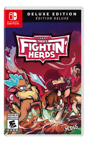 Thems Fighting Herds Deluxe Edition Switch Midia Fisica