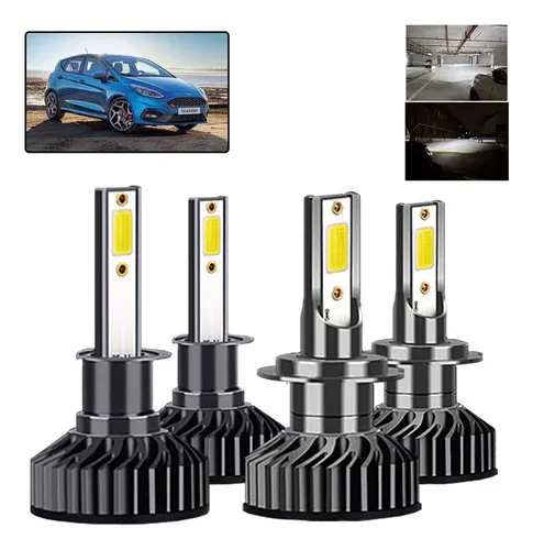 For Kit De Focos Led H1 H7 Luz Alta/baja Para ford