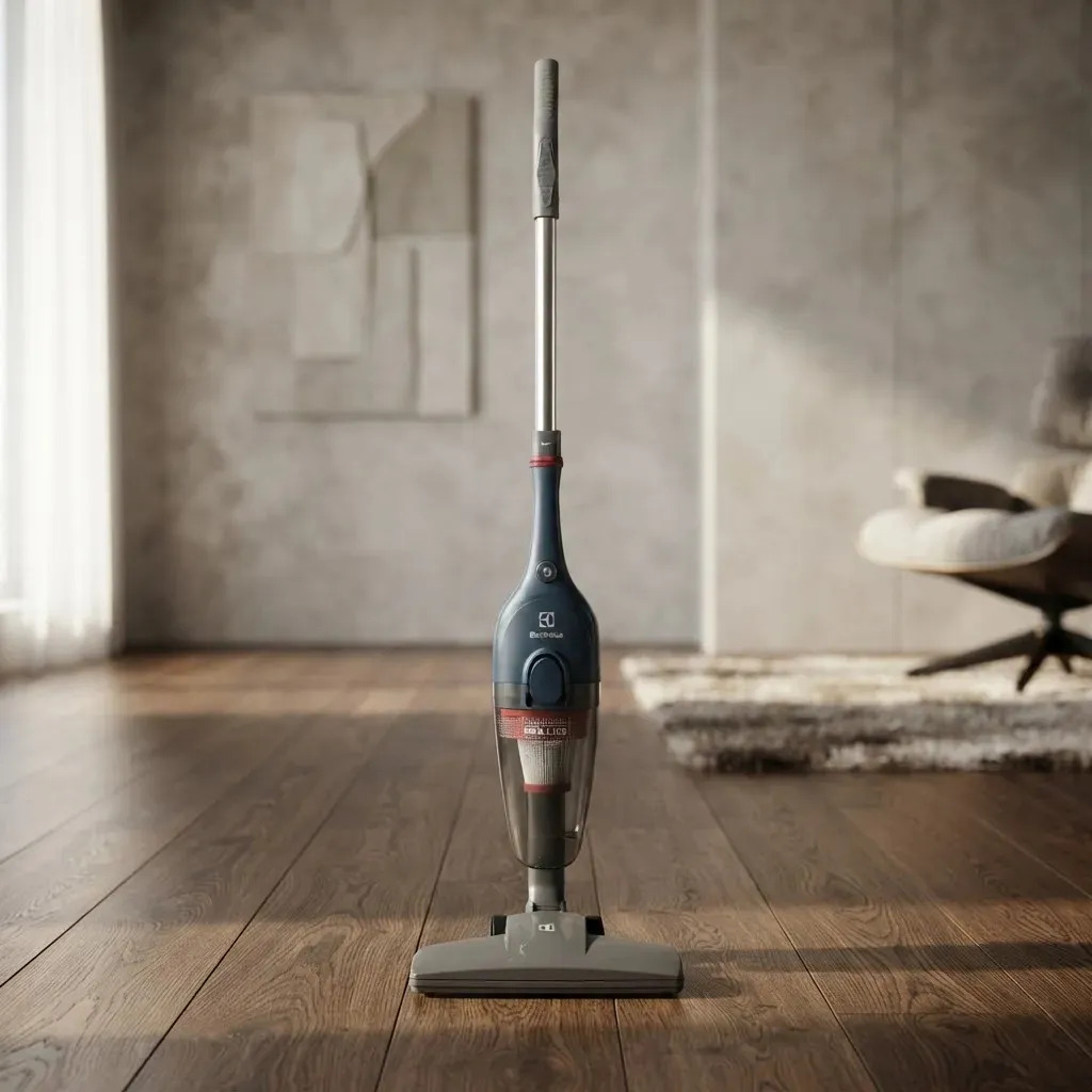 Aspirador de Pó Vertical com Fio Electrolux 1100W 2 em 1 Filtro HEPA Azul (STK13A)