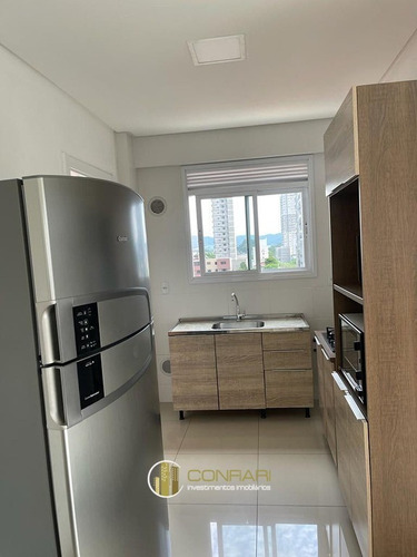 Imagem 3 de 10 de Apartamento 03 Dorm E 2 Vagas Na Meia Praia! - Ap1356-1