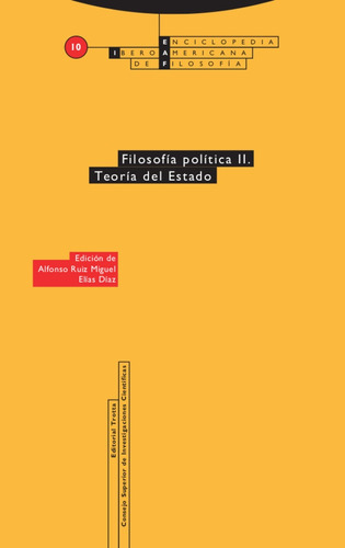 Filosofia Politica Ii Teoria Del Estado, de Varios autores. Editorial Trotta, tapa blanda, edición 1 en español