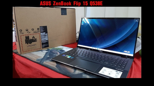 Asus Zenbook Flip Q538e 15.6  Intel Core I7-1165g7 16gb Mp
