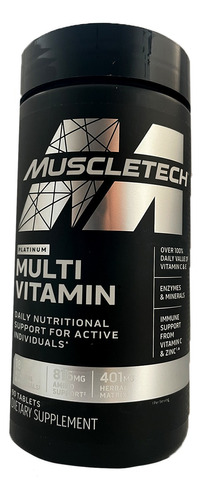 Muscletech Platinum Multi Vitamin - Unidad a $889