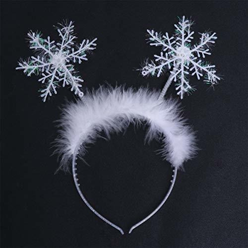 Diadema Navideña Luxshiny 4pcs, Accesorios Para Fiesta