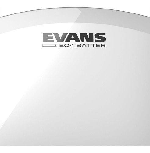 Pele Para Bumbo Eq4 Transparente 16'' Evans Bd16gb4