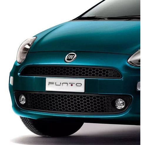 Kit Completo Adesivos Fiat Black Piano Resinado Punto 08/16