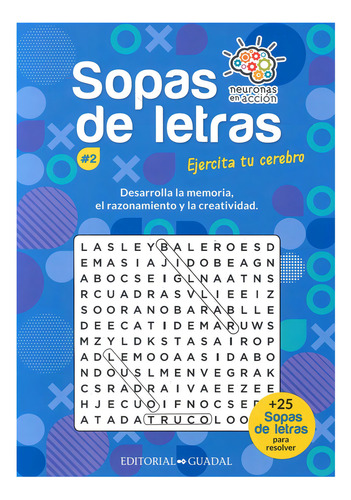 Libro Neuronas En Accion : Sopas De Letras 2