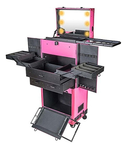 Shany Rebel Pro Series  Caja Profesional De Maquillaje