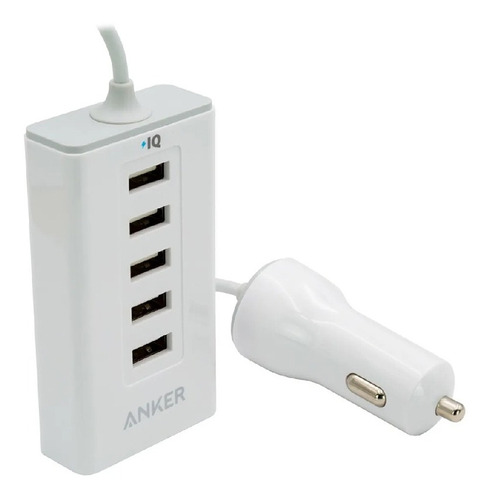 Cargador De Auto 5 Puertos Usb Anker / Angelstock