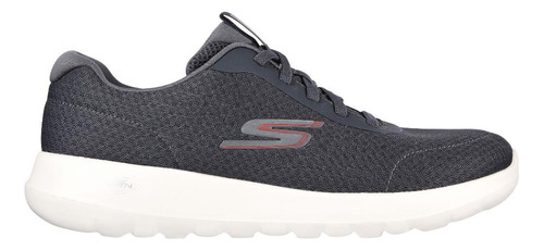 Zapatilla Skechers Go Walk Max Calzado Midshore Gris Oscuro