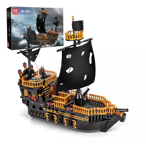 play o.k. 12600, barco pirata, con ruedas y qui - Comprar