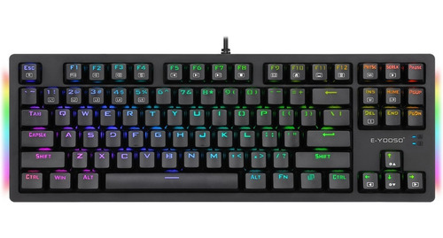 Teclado Mecanico E-yooso K260 Rgb Gamer