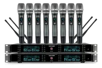Comprar Microfonos Inalambricos De Mano Profesionales 8 Canales Uhf