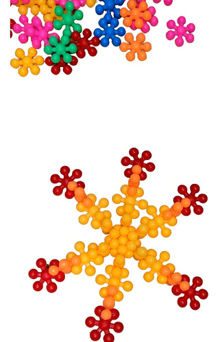 Juguete educativo Plukt Creative con forma de estrella, 100 unidades
