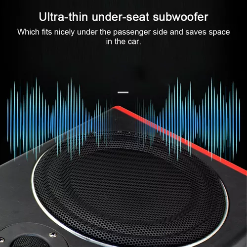 Subwoofer Activo De 8 Pulgadas Para Coche, 600 W, Treble Sli