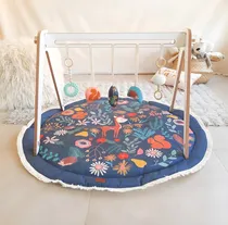 Comprar Gimnasio Para Bebés De Madera. Playmat+ Móviles. Montessori.