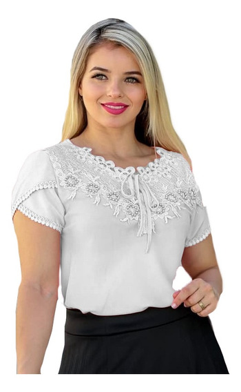 blusa branca feminina evangelica