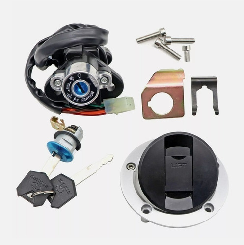 Switch Encendido Y Tapa Tanque Suzuki Gsxr 600 2008 A 2011