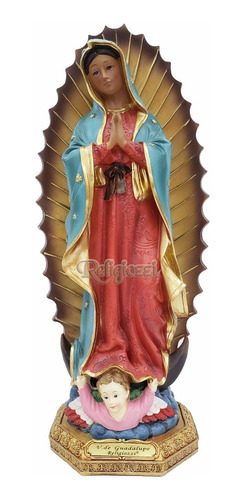 Virgen De Guadalupe 30cm Poliresina 530-33446 Religiozzi