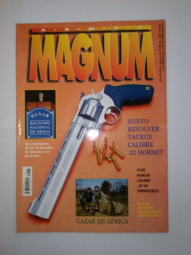 Revista Magnum 133 Revolver Taurus 22 Hornet
