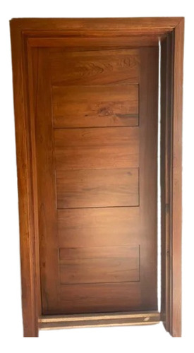 Puerta 100% Cedro 1,50m X 2,14 Con Bastidor En Madera Fina