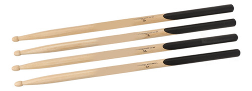 2 Pares De Baquetas Para Hickory De Roble Punta 5a 7a