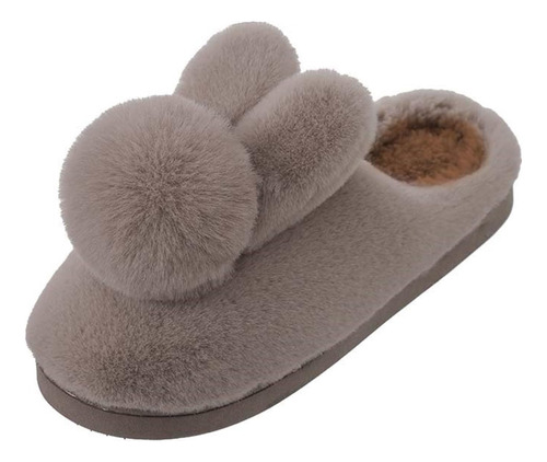 Nihay Pantuflas For El Hogar, De Felpa, De Moda De Espuma