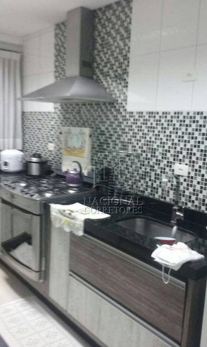 Cobertura À Venda, 106 M² Por R$ 345.000,00 - Vila Tibiriçá - Santo André/sp - Co5251