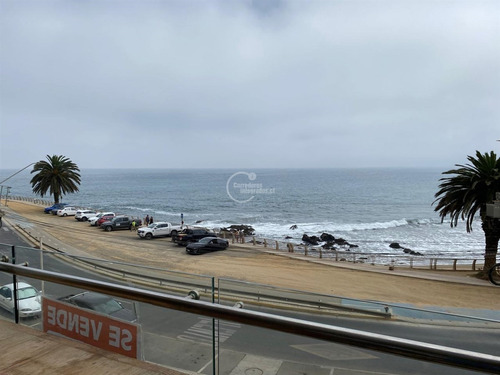 Venta Departamento En Concón De 3 Dorm. Primera Linea Playa