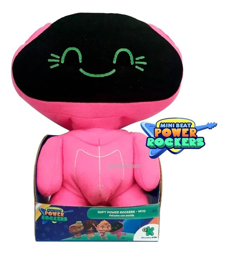 Mini Beat Power Rockers Peluche X2 Un Sonido Combo Original