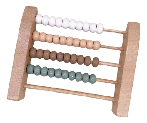 Calculadora De Madera Abacus Juguetes Educativos Regalos