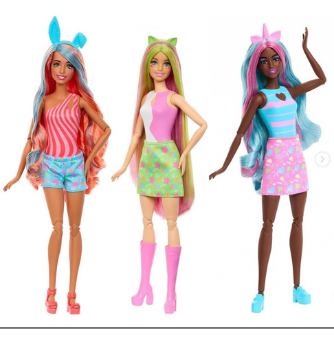 Muñeca Barbie Pop Reveal Shakes 7 Sorpresas 2025 1pz