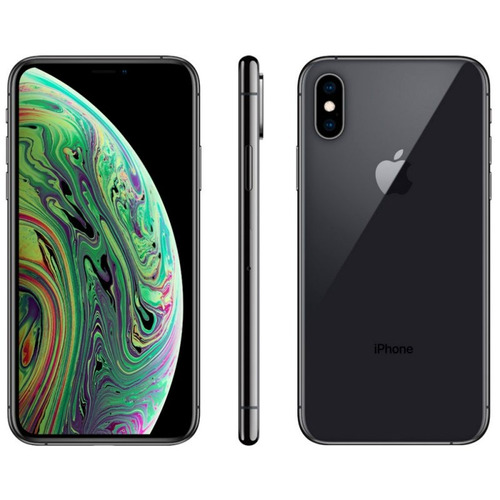 iPhone XS Apple Cinza Espacial 64gb Tela Super Retina Hd 5.