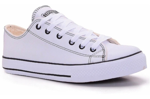 tenis all star feminino couro mercado livre