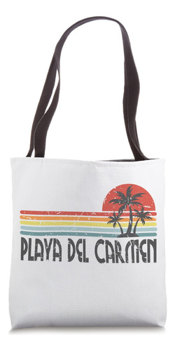 Playa Del Carmen Mexican Beach Retro Sunset Vintage Souvenir