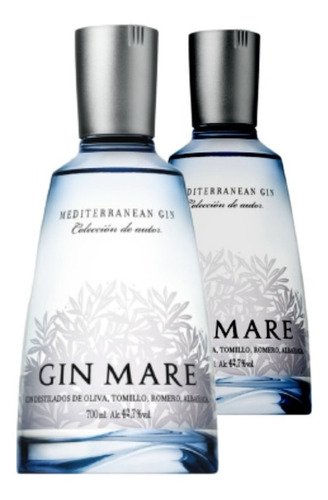 Gin Mare 700ml X2 Botellas. Quirino Bebidas