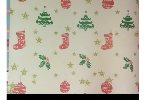 Papel De Regalo Navidad 10 Pliegos Enteros Distints Diseños