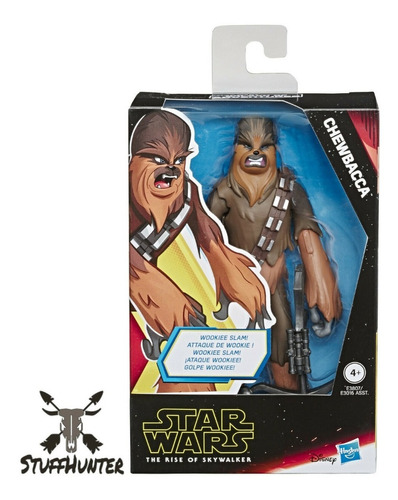 Chewbacca Figura 14cm Star Wars Ataque Del Lado Oscuro E3016