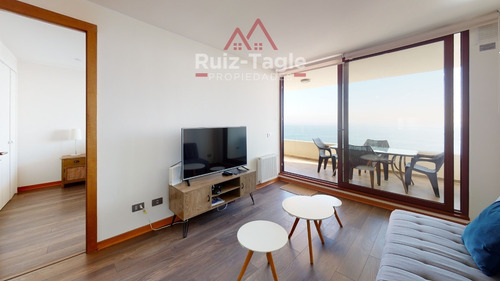 Imagen 8 de 21 de Venta De Bello Departamento En Costas De Montemar, Calle Del