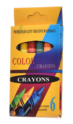 Crayolas X 6 Unidades Cortas 24 Paquetes. 