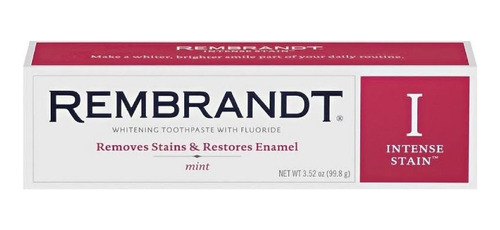 Rembrandt Intense Stain Removal Pasta Dental 3.0 Onzas Paque
